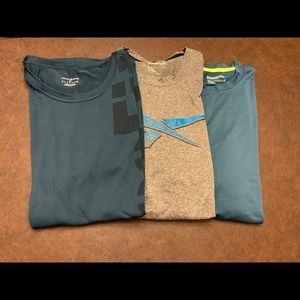 Lot of 3 Men’s REEBOK T-Shirts -Size XL